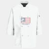 Button Chef Coat with Thermometer Pocket Thumbnail