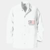 Gripper Front Short Butcher Coat Thumbnail